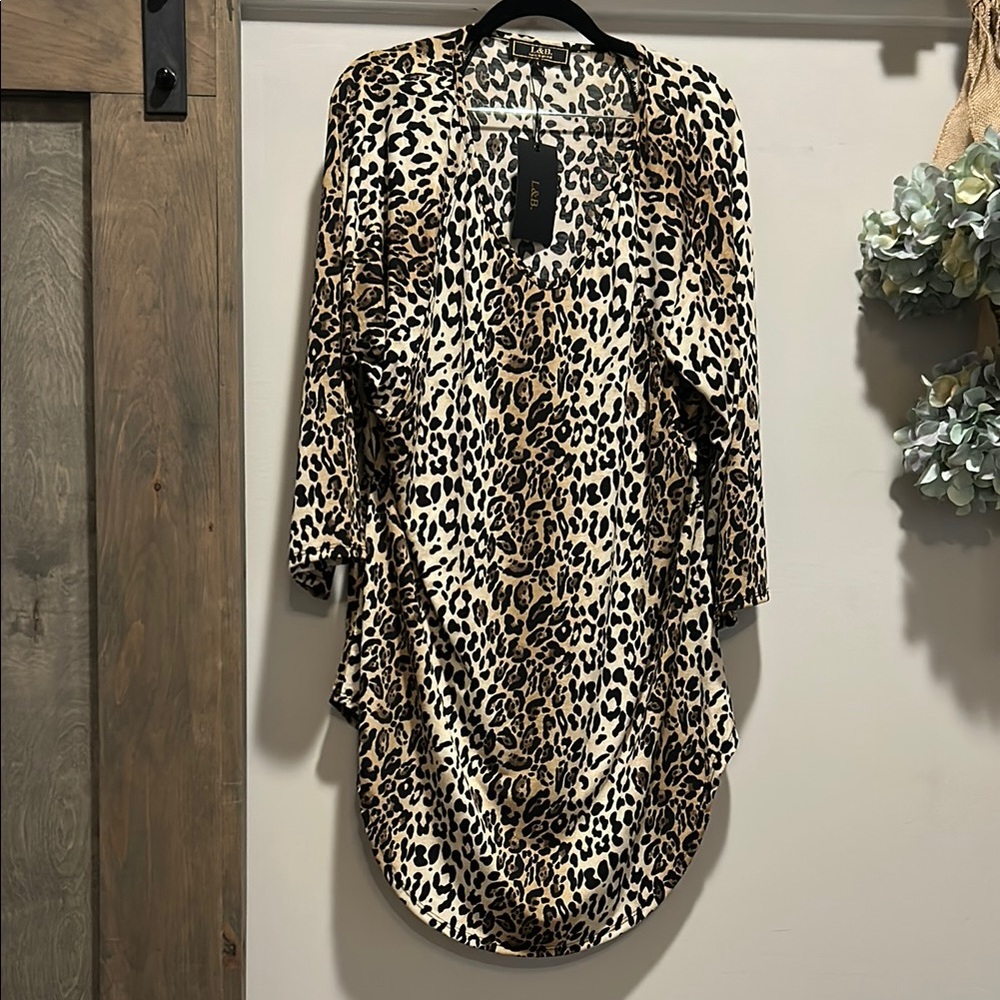 Lucky & Blessed Animal Print Tunic